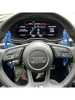 Hliníkové prodloužení řadicí páky pod volantem pro Audi 2019+ A1 A6 (C8) A7 A8 S6 S7, 2020+ A4/S4 (B9) S8 S4, 2021+ A3 (typ 8Y) 10 nejlepší prodej univerzální prodloužení řadicí páky - №10