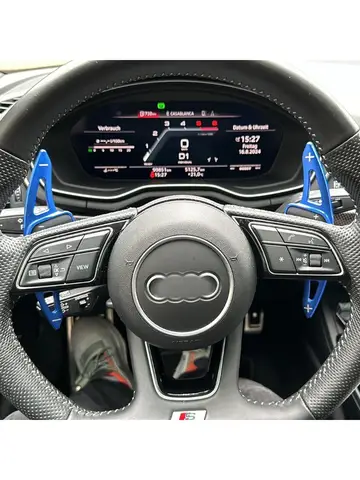 아우디 2019+ A1 A6(C8) A7 A8 S6 S7,2020+ A4/S4 (B9) S8 S4,2021+A3(유형 8Y)용 알루미늄 스티어링 휠 패들 시프터 확장
