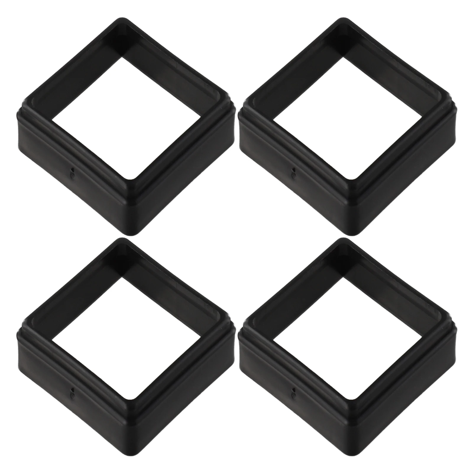 

Set of 4 Plastic Square Tube Sleeves for Fitness Equipment Designed with PP and PE Materials for Long Lasting Use
