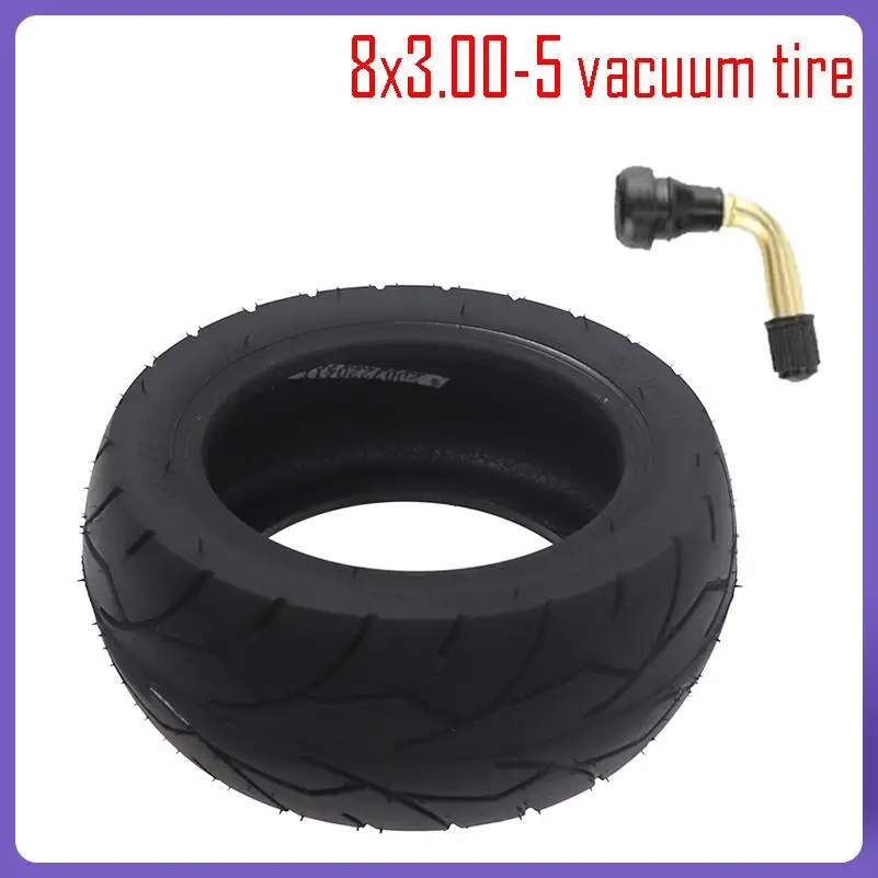 8x3.00-5 vacuum tire, 8-inch outer tire, 8x3.0 tubeless tire accessories for Kaabo Mantis 8 electric scooter