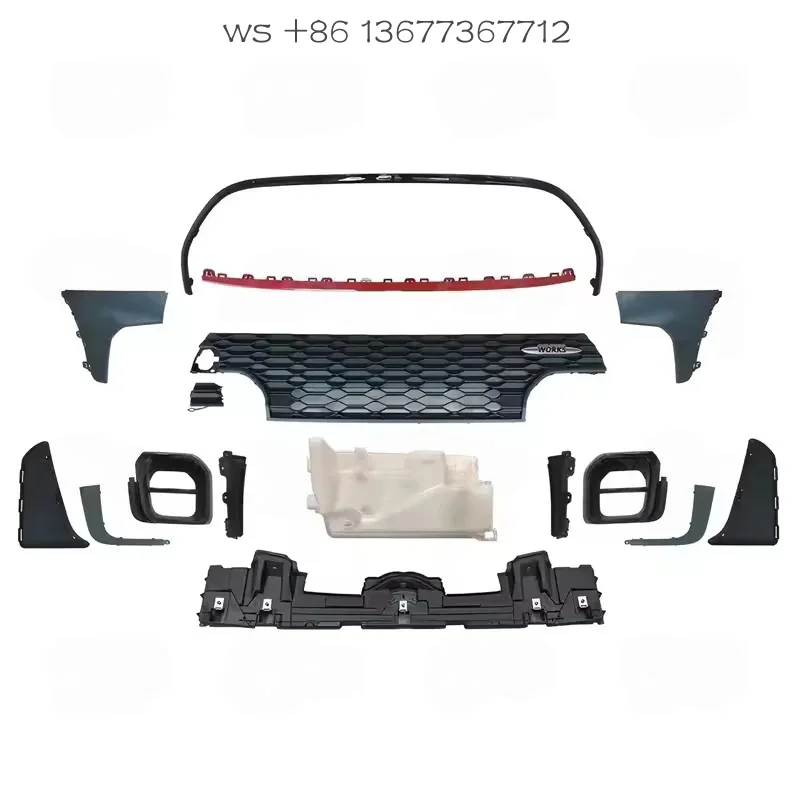 

Factory hot salesMini F56/57 Cooper 2014-2020 Body Kit with Jcw Style Rear Wing ABS Bumper for 2-Door Old to New Mini F56/57 Coo