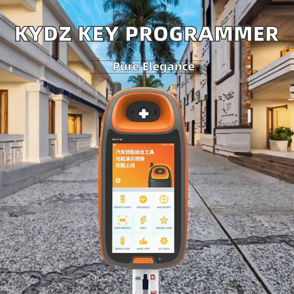 KYDZ Smart Car Key Programmer Supports Remote Test Frequency-Refresh Generates Chip Type Code Reader Chinese Version