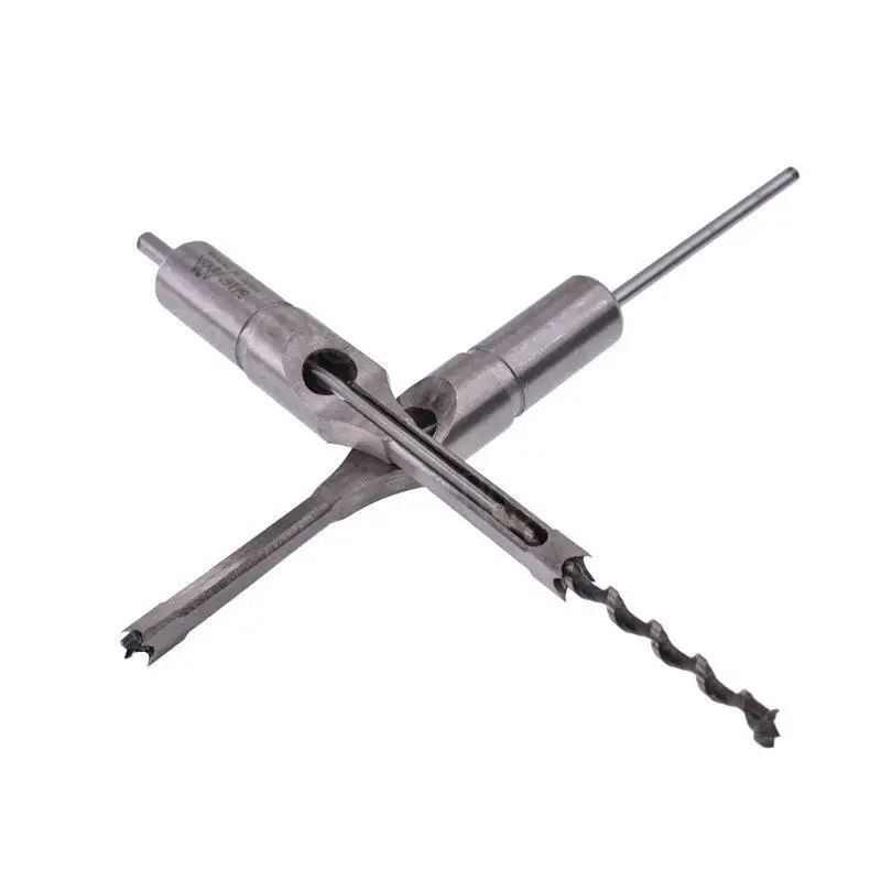 النجارة ثقب مربع الحفر ثقب مربع اللكم أداة خاصة مجموعة مثقاب السلطة