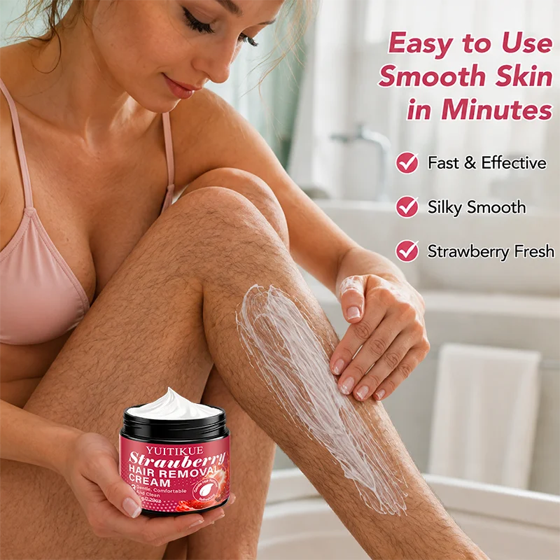 YUITIKUE 65g Erdbeerduft Haare – Hair Removal Cream Bewertung und Preis