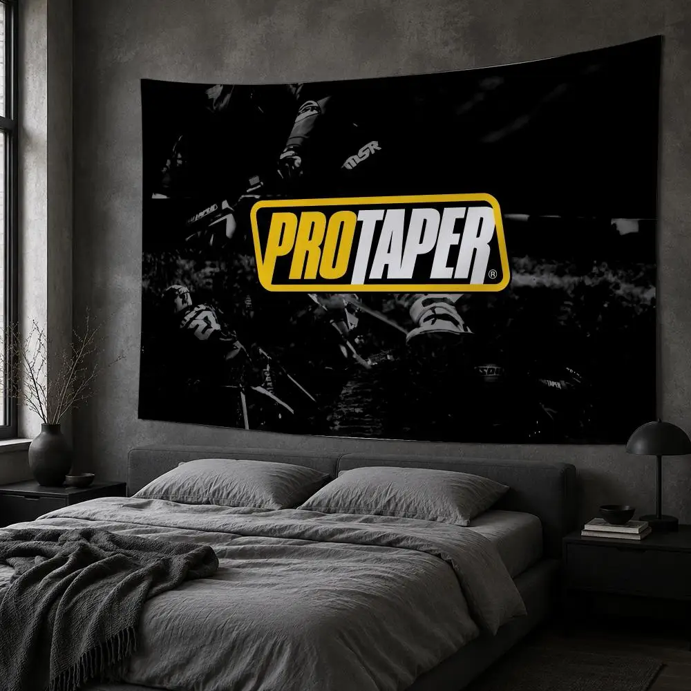 P-PROTAPER Mountain Bike Modification Tapestry Bedroom Living Room Bar Party House Dorm Interior Wall Decor Background Banner