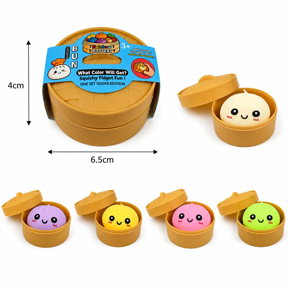Soft Squishy Blind Boxes, Suitable for Playing, Displaying, Daily Entertainment, and Decoration  Hand-Squeezing Stress Relief view 2