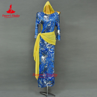 New Belly Dance Clothing Adult Female Shaabi Baladi Saidi Performance Robe Oriental Dance Practice Costume Dancer's Vitality