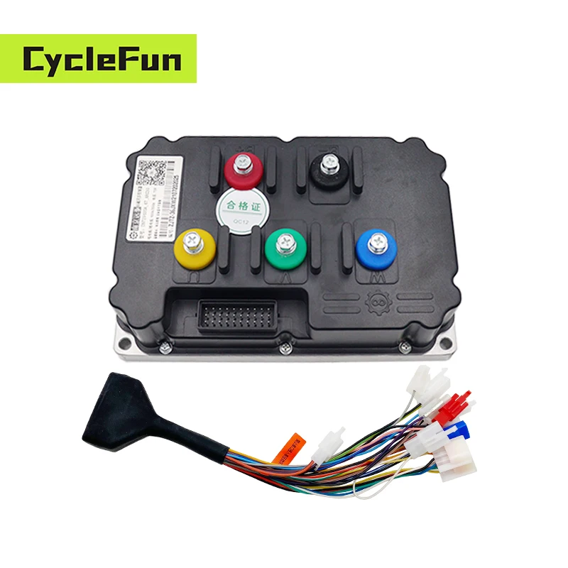 36 FET 6KW-8KW FarDriver ND72850 48V 60V 72V DC 450A BLDC Sine Wave Programmable Controller for Electric Motorcycles Scooter