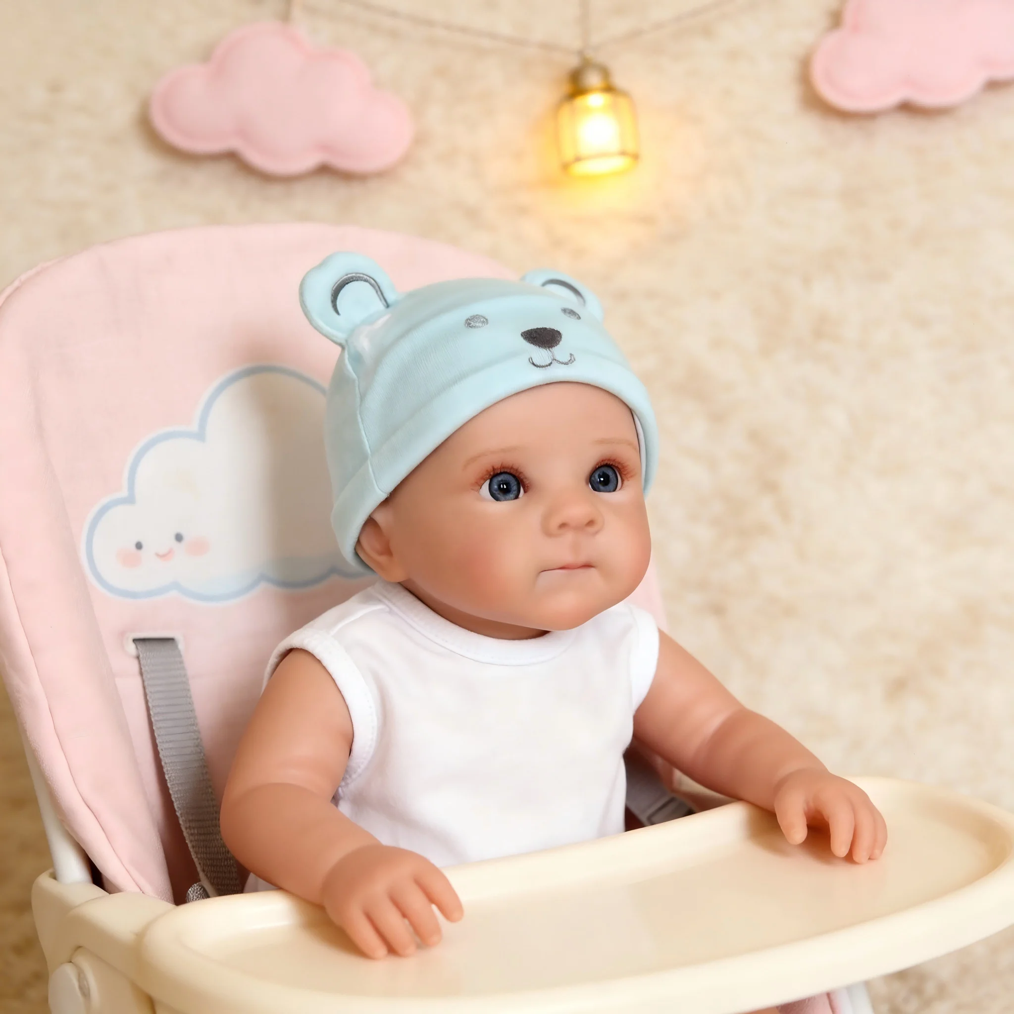 

Реалистичные куклы-реборны - 18-дюймовая кукла-реборн мальчик с полностью виниловым телом, как живой, подвижная, силиконовая, имитирующая спящего новорожденного ребенка