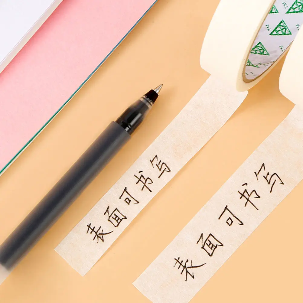 10Pcs Masking Tape for Painters Craft Art Paper DIY Home Wall Protection Easy Peel Writable Adhesive Tape Multifunctional