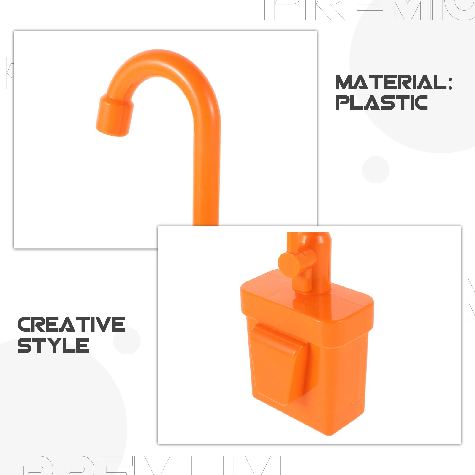 2 pezzi: rubinetto elettrico girevole per lavello da cucina flusso d'acqua interattivo rubinetto per bambini giochi di finzione giochi di ruolo accessori da cucina