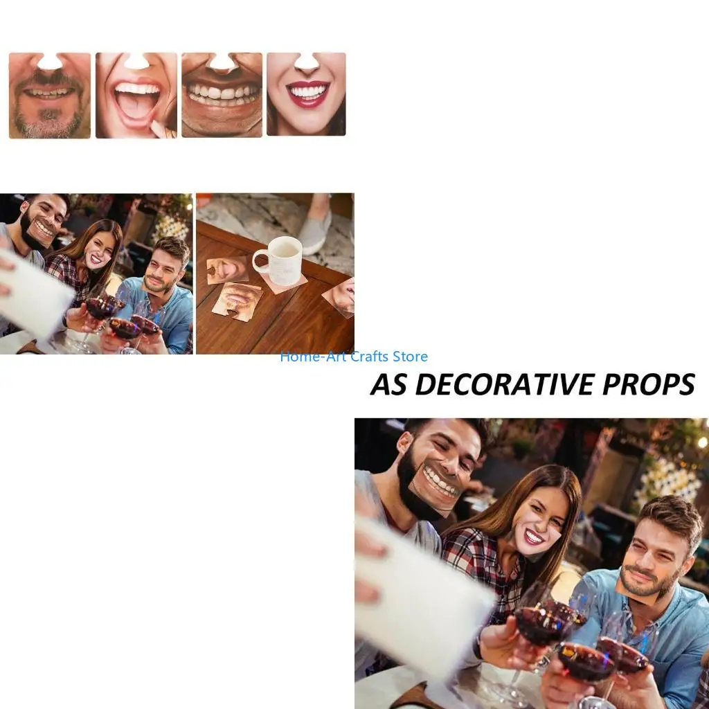 

Y3NA Face Cover Cup Mat Lightweight Face Covers and Cup Mats Suitable for Home Party