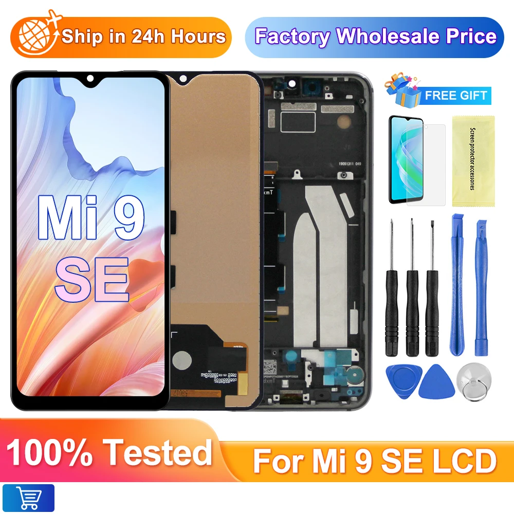 nouveau-amoled-pour-xiaomi-mi-9-se-lcd-ecran-tactile-numeriseur-remplacement-pour-xiaomi-mi-9se-m1903f2g-mi9-se-avec-cadre