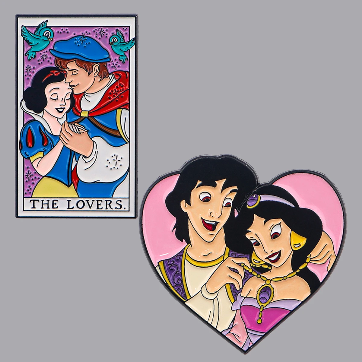 Anime Princess Enamel Pin Cartoon Brooch Pines Lapel Pins Badge on Backpack Clothing Accessories Fashion Jewelry Couple Gifts