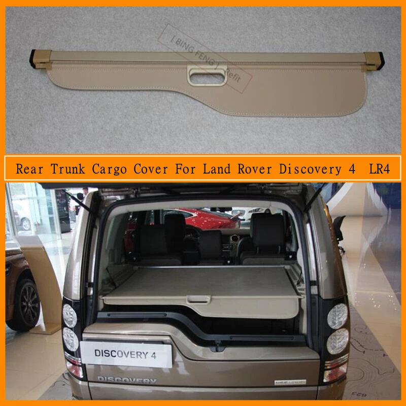 

Rear Trunk Cargo Cover For Land Rover Discovery 4 LR4 2010-2016 Partition Curtain Screen Shade Security Shield Auto Accessories