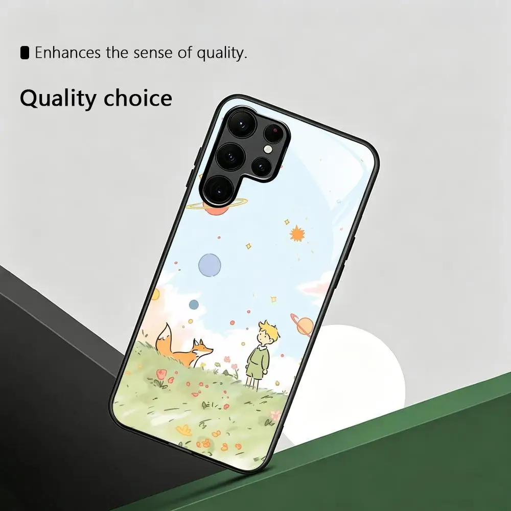 Hot Anime The Little Prince Phone Case For Samsung S26 S25 S24 S23 S22 S21 S20 Plus Ultra Note20 Glass Magnetic Case view 5