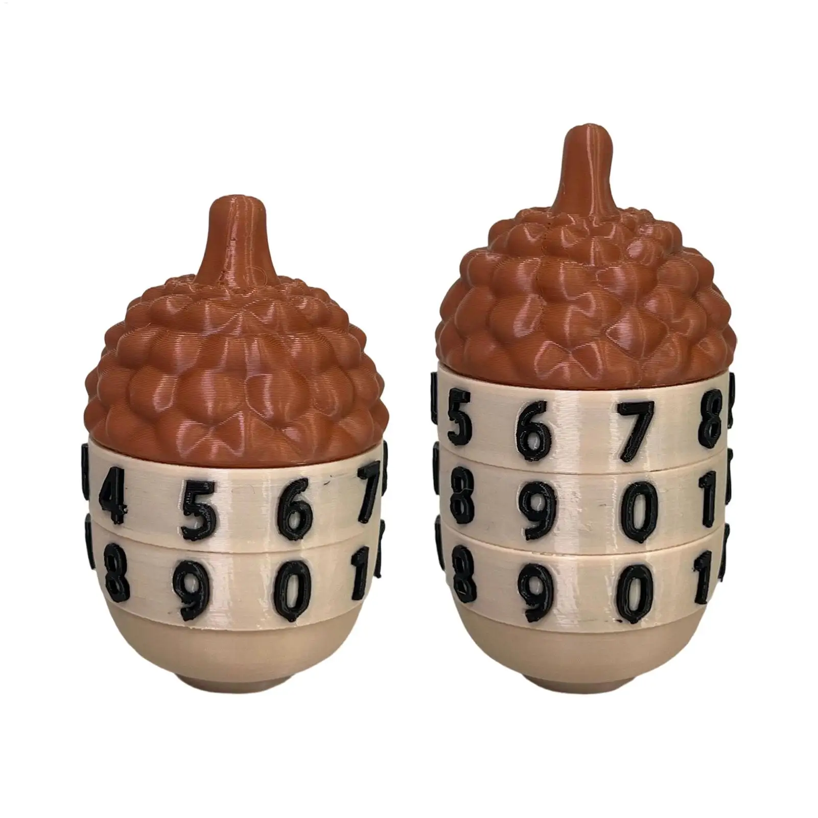 Acorn Shape Dial Counter Board Game Life Counter Pocket Sized Score Counting Tool 3D Printed Recorder RPG Accessories