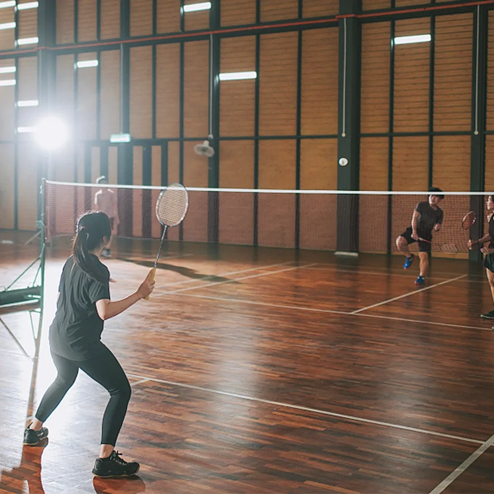 اكسسوارات كرة الريشة البولي بروبلين شبكة كرة الريشة 2.5x2.5 سنتيمتر شبكة الأحمر شبكة صافي طوي الأخضر الرياضة صافي الرياضة في الهواء الطلق