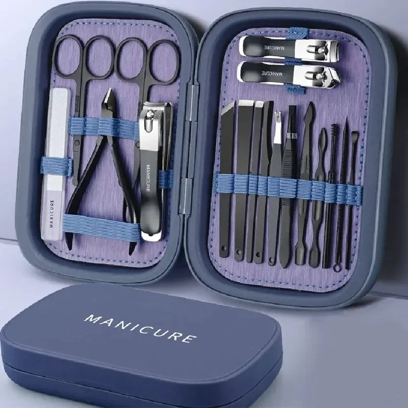 

New nail clipper set High end stainless steel Eagle beak pliers nail and foot trimmer set Professional Manicure Set