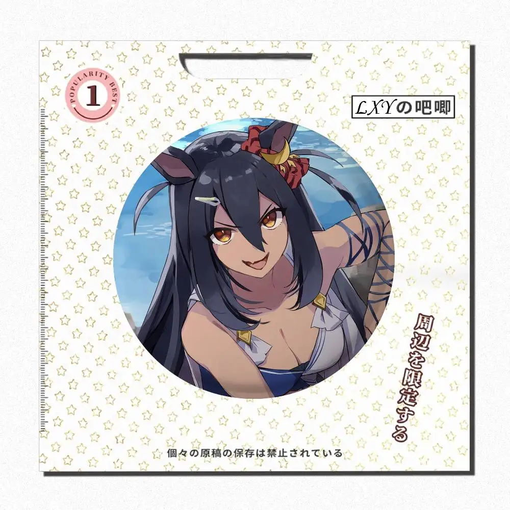 هيشي أمازون الساخن أنيمي Umamusume شارات لطيف دبابيس التلبيب دبابيس قبعة دبابيس دبابيس الهدايا ديكور حقائب الظهر #6