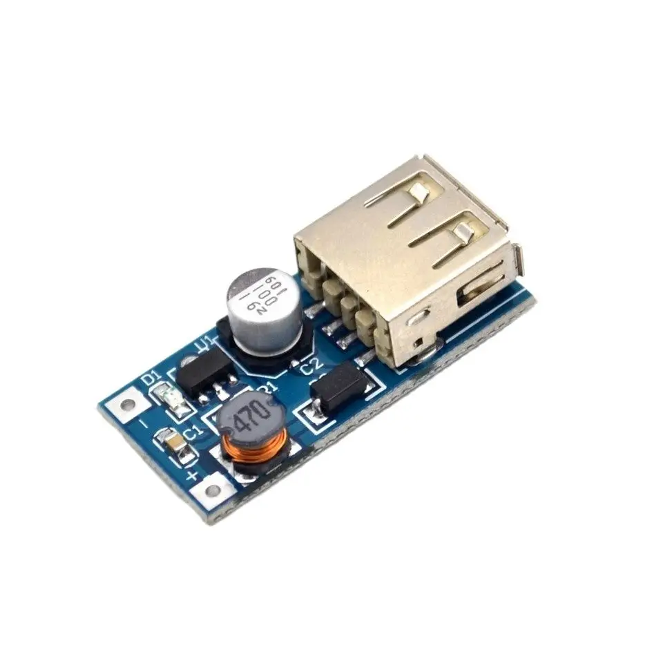 DC-DC booster module  0.9V to 5V 600 ma USB booster circuit board mobile power booster