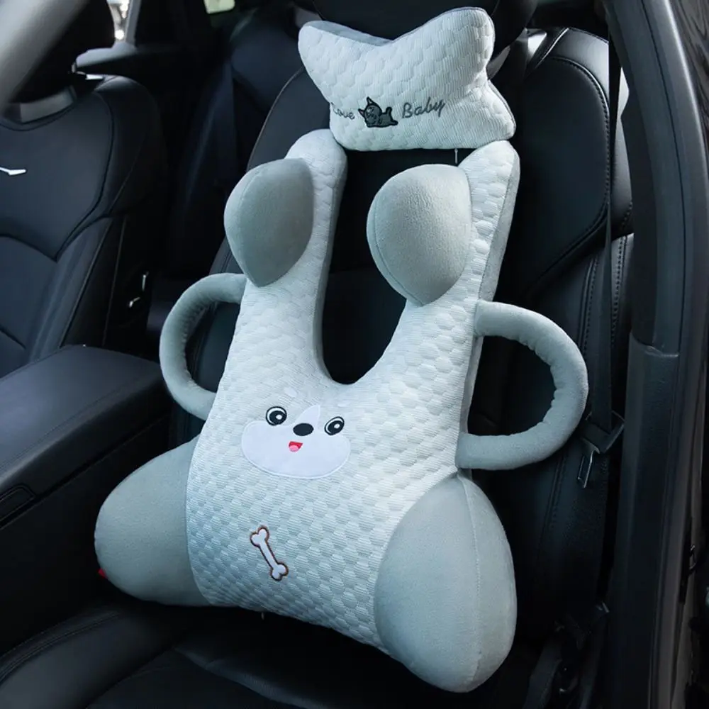 U-Shape Children Car Pillow Cartoon Pattern Animal Pattern Car Seat Pillow Safety Pillow Shoulder Pillow Sleep Pillow