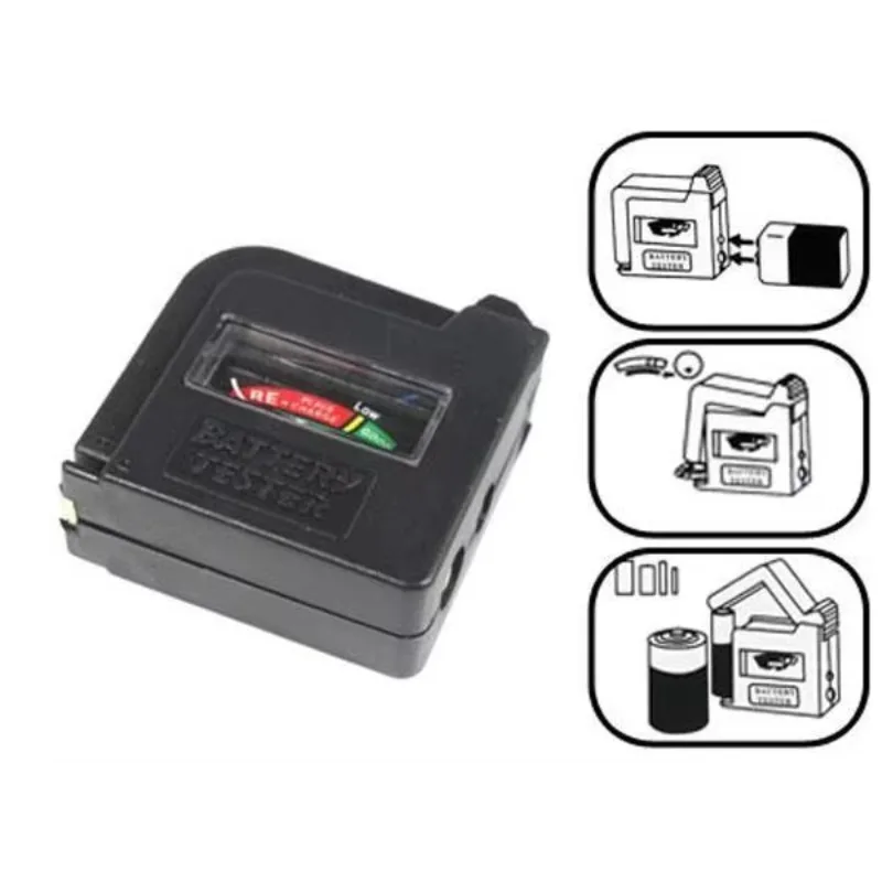 Premium BT860 Handheld Battery Tester Checker Universal Voltage Tester For 1.5V AA AAA 9V Button Cell