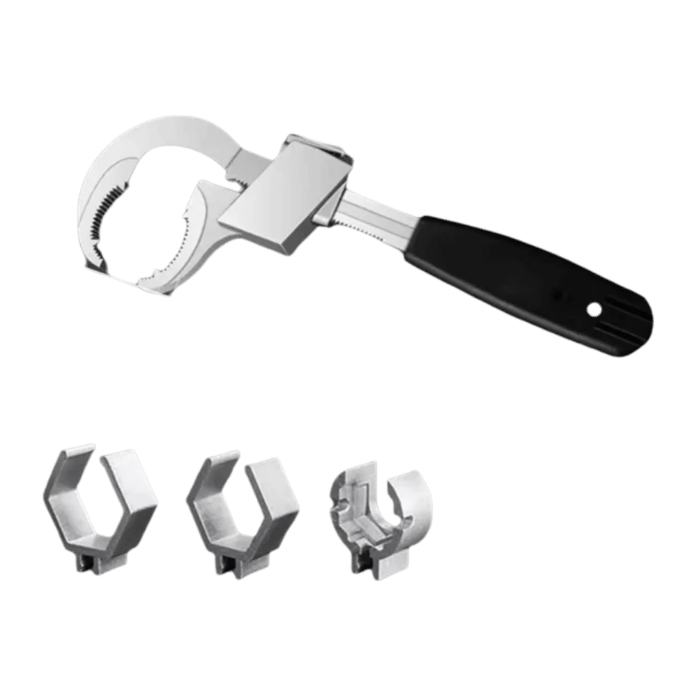 アルミ合金ユニバーサル調整可能レンチ大開口可動式設置シンクスパナ調整可能設計ヘビーデューティ