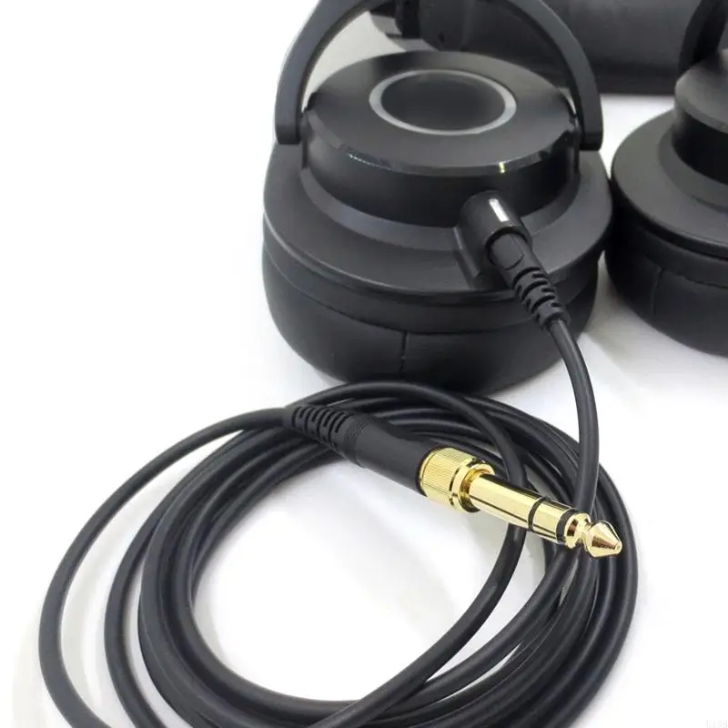 ATH M50X M40X 헤드폰 용 U13B 헤드셋 케이블 코드 와이어 300cm/120cm/140cm 길이