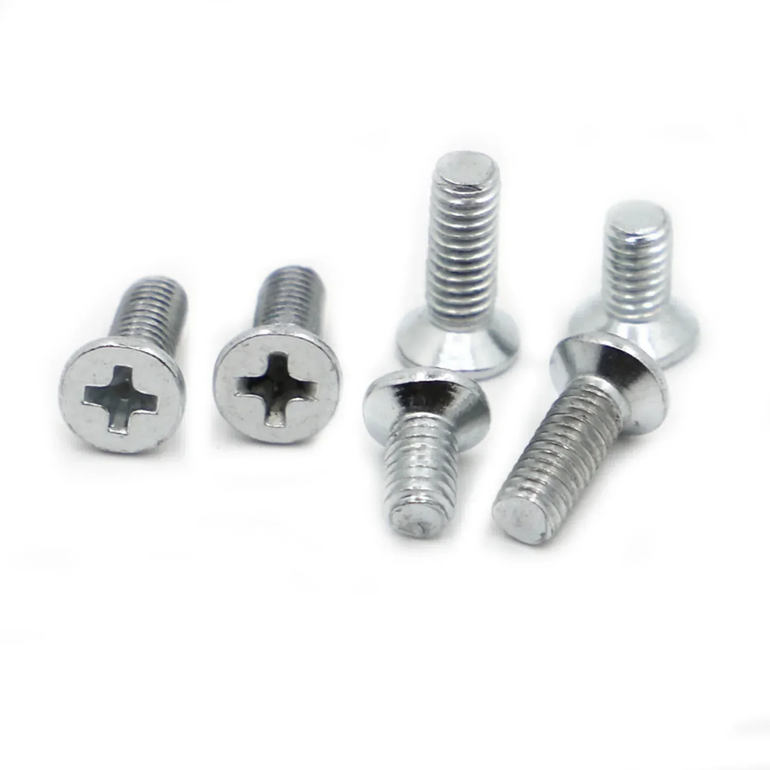 10-50pcs M3 M4 M5 M6 M8 GB819 Zinc Plated Steel Phillips Cross Flat Countersunk Head Machine Screws
