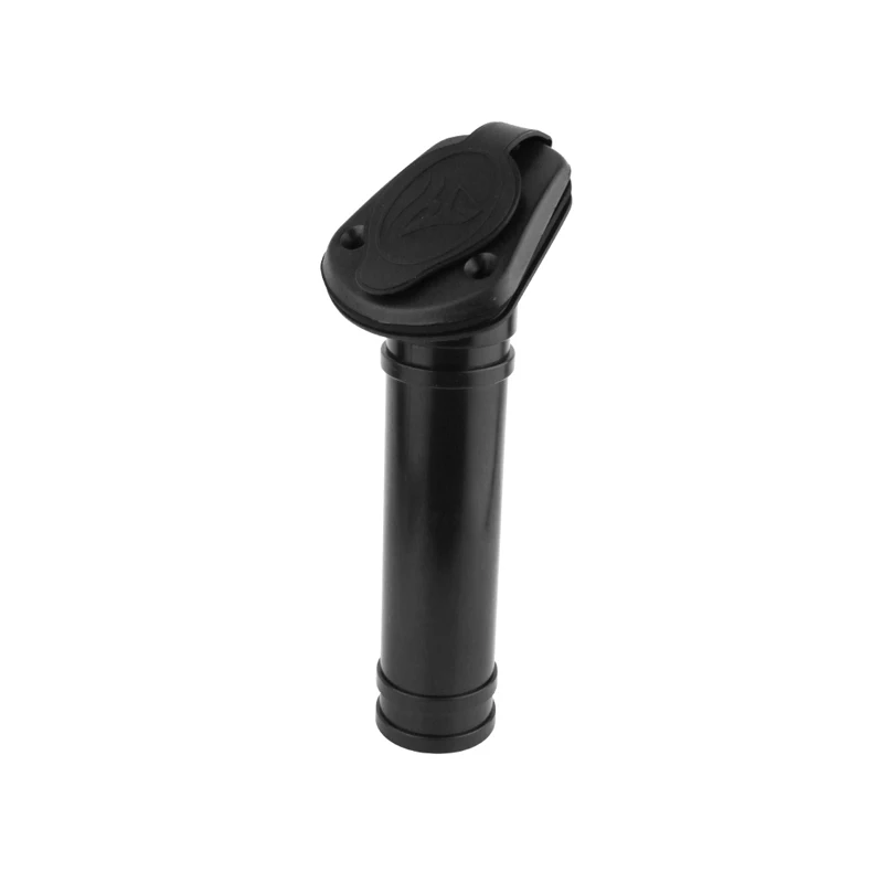 Marine Plastic Black Flush Mount Fishing Rod Holder Gasket Kayak Canoe Tackle Water Sports Rowing Boating Accessories