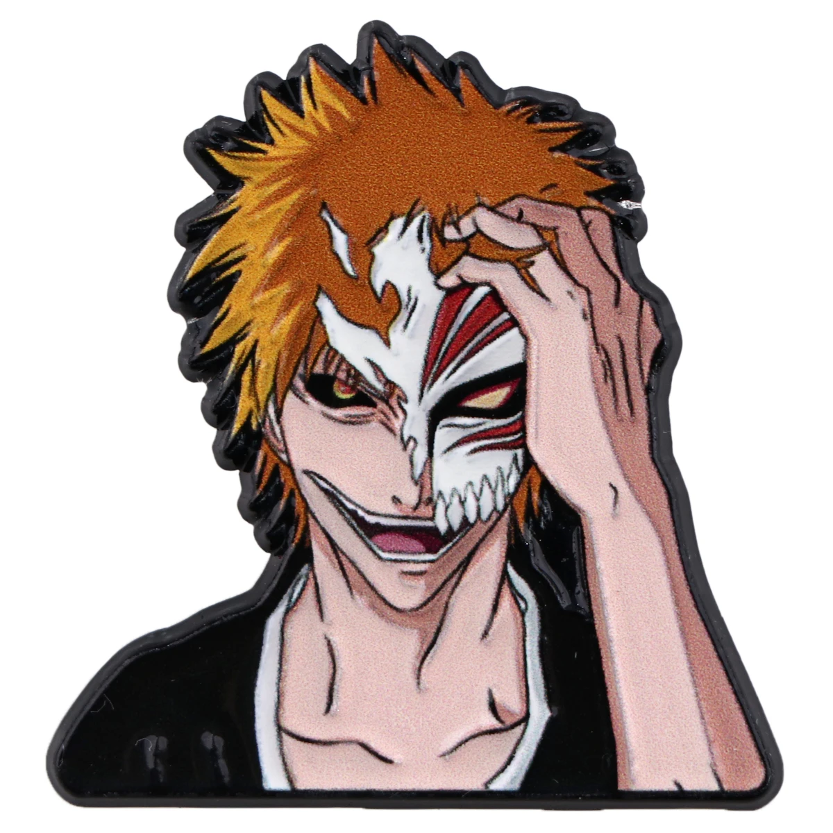 Anime Cosplay Death Mask Enamel Pins Cartoon Creative Jewelry Brooches Funny Manga Lapel Badges for Backpack Clothes Accessories