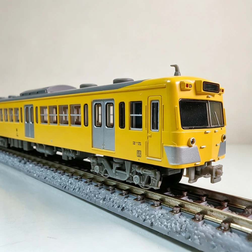 N Type 1/160 Scale Seibu 701 Series A1062 Commuter Train New Color Scheme 6 Carriages Yellow Railway Model Adult Toy Gift