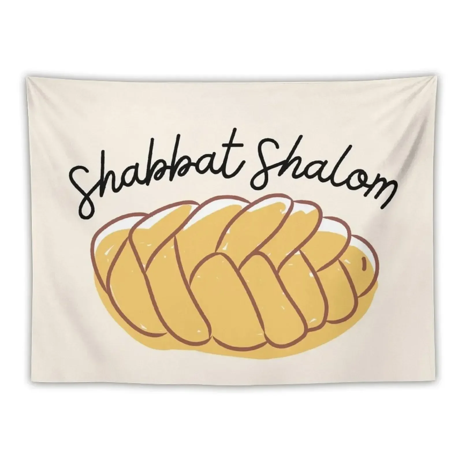 Shabbat Shalom Challah Tapestry Decorative Wall Murals Home Decoration Room Decorations Nordic Home Decor Tapestry