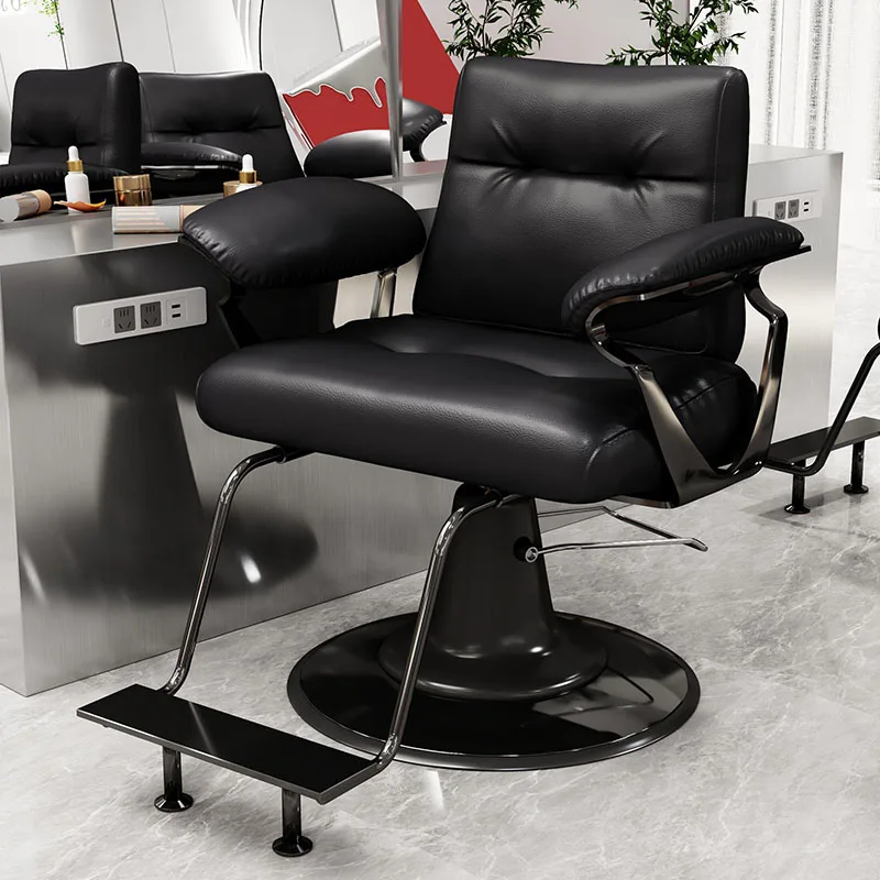 

Luxury Portable Barber Chair Salon Designed Beauty Reclinable Barber Chair Swivel Hidraulic Cadeira De Barbeiro Salon Furniture