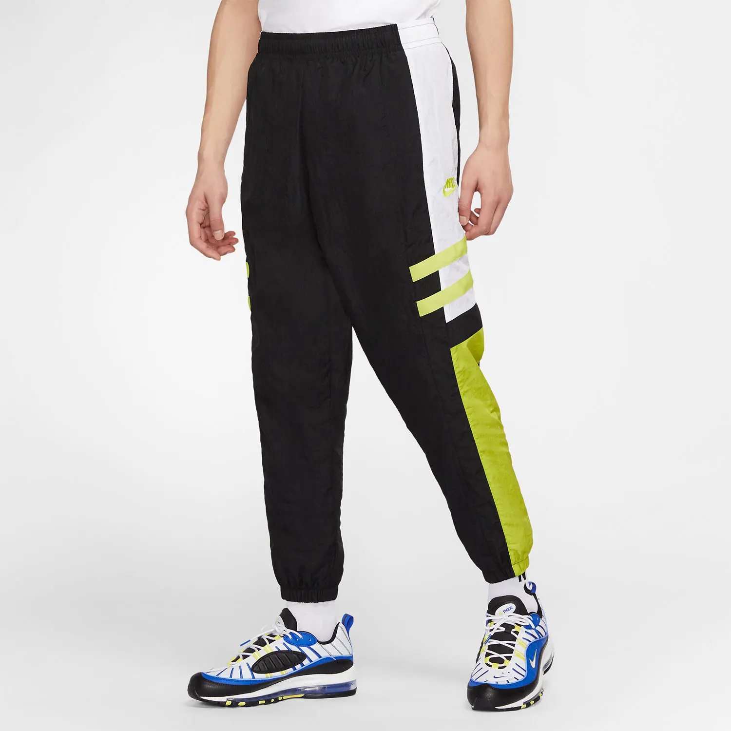 Nike genuine casual men's sports closure contrasting splicing training pants CJ4926-010