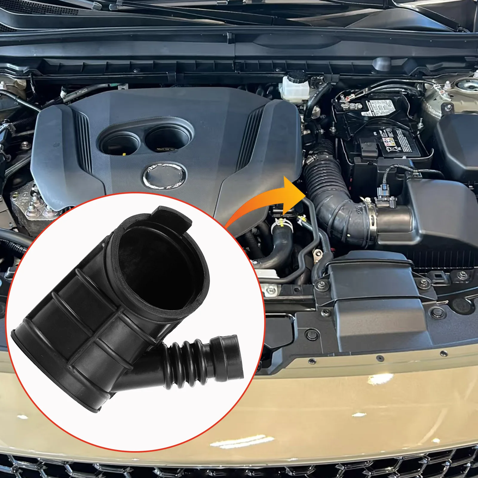 Air Intake Pipe Boot Cleaner Hose For BMW 3ER 5ER E46 320i 323i 325i 328i 330i E39 Z3 E36 M52 M54 525I 528I 1435627 13541705209 view 2