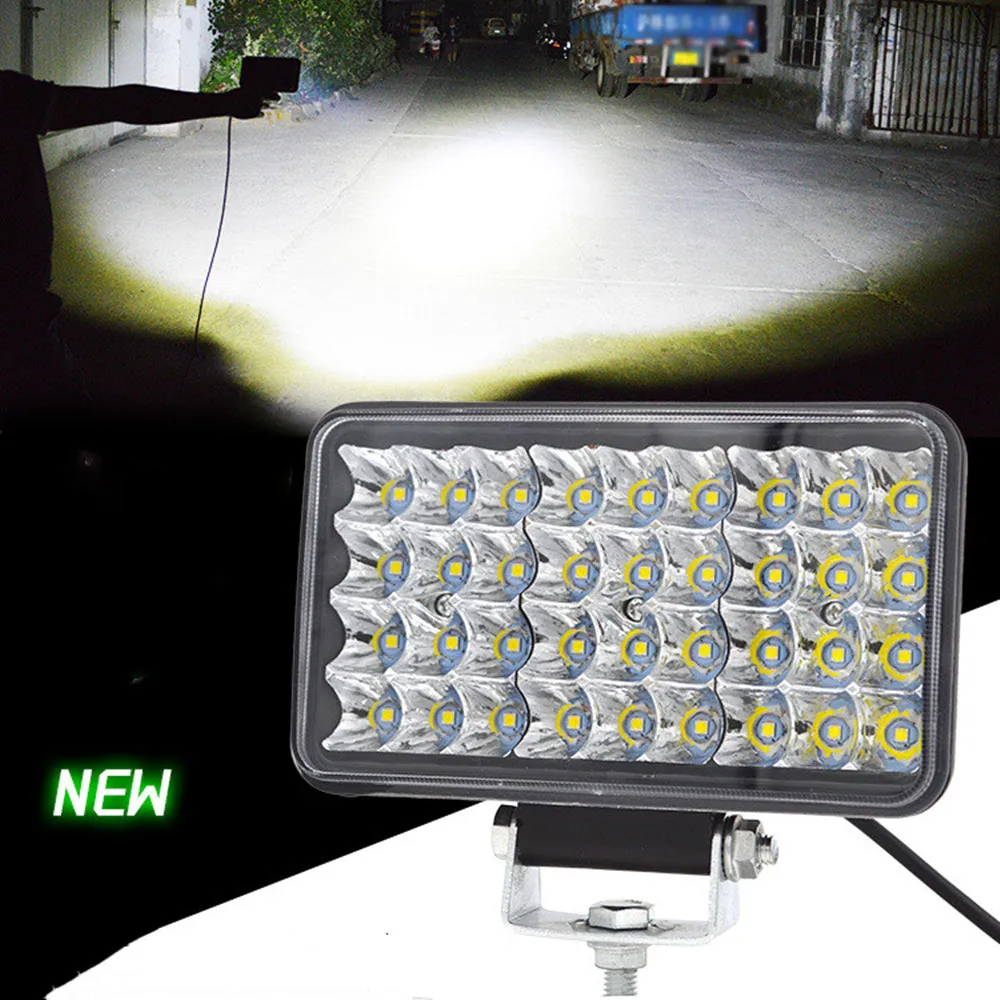 New 48/36/72LED Car LED Work Light for motorcycle truck Truck 4x4 4WD off-road vehicle retrofit light super bright led spotlight