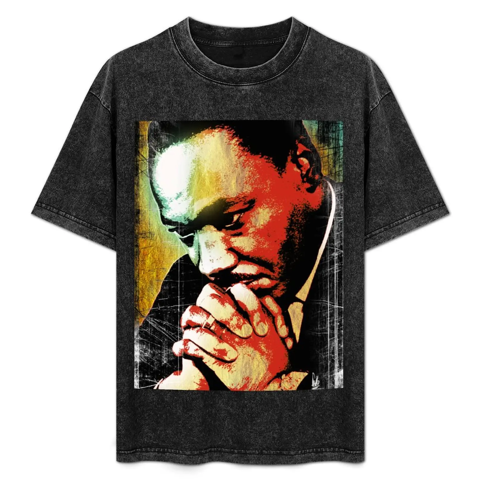 

mlk T-Shirt Trendy Print Short Sleeve T-Shirt