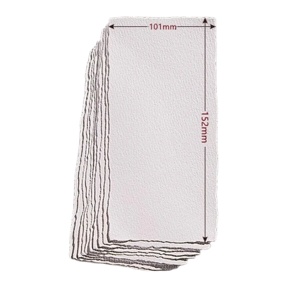 Handmade Art Paper Textured Painting Sheets For Fine Art Creation 300g Weight Cotton Pulp Material For Artists Painting