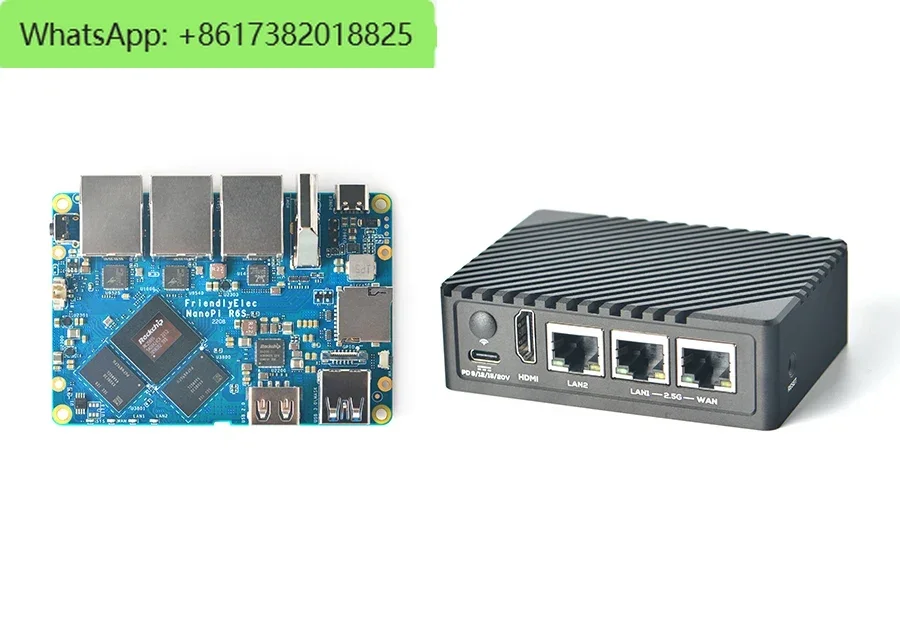 RK3588S Dual 2.5G Gigabit network port 8G32GB edge calculation 8K60P Friendly Nanopi R6S development board