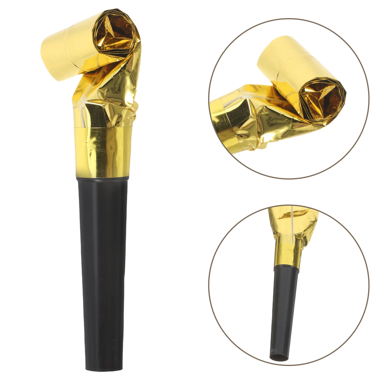 

100pcs Party Atmosphere Blowing Horns Noisemakers For Birthday Wedding Festival Cheer Blowout Musical Party Supply New Years Eve