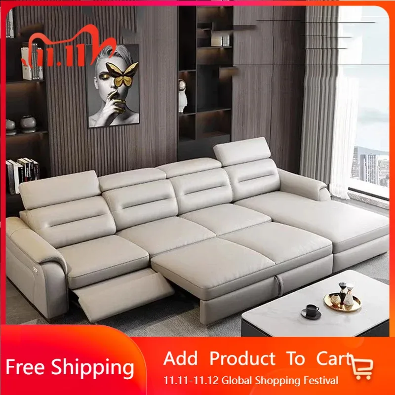 

Salon Proof Living Room Sofa Armrest Reclining Bedrooms Lazy Electric Sofa Modern Cinema Nordic Service Muebles Trendy Furniture