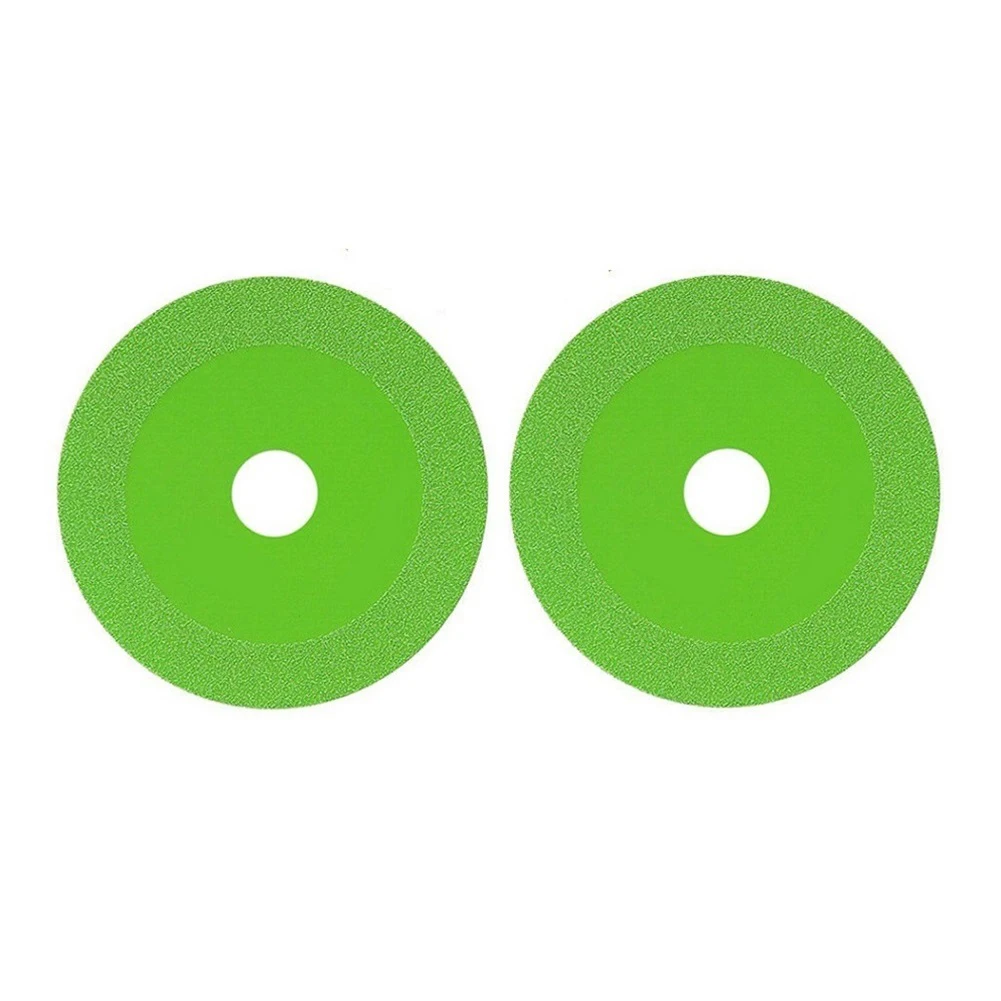 2pcs Cutting Disc Grinding Wheel Marble Saw Blade 100*20mm For Glass Ceramic Tile Jade Polishing Electric Angle Grinder Tool