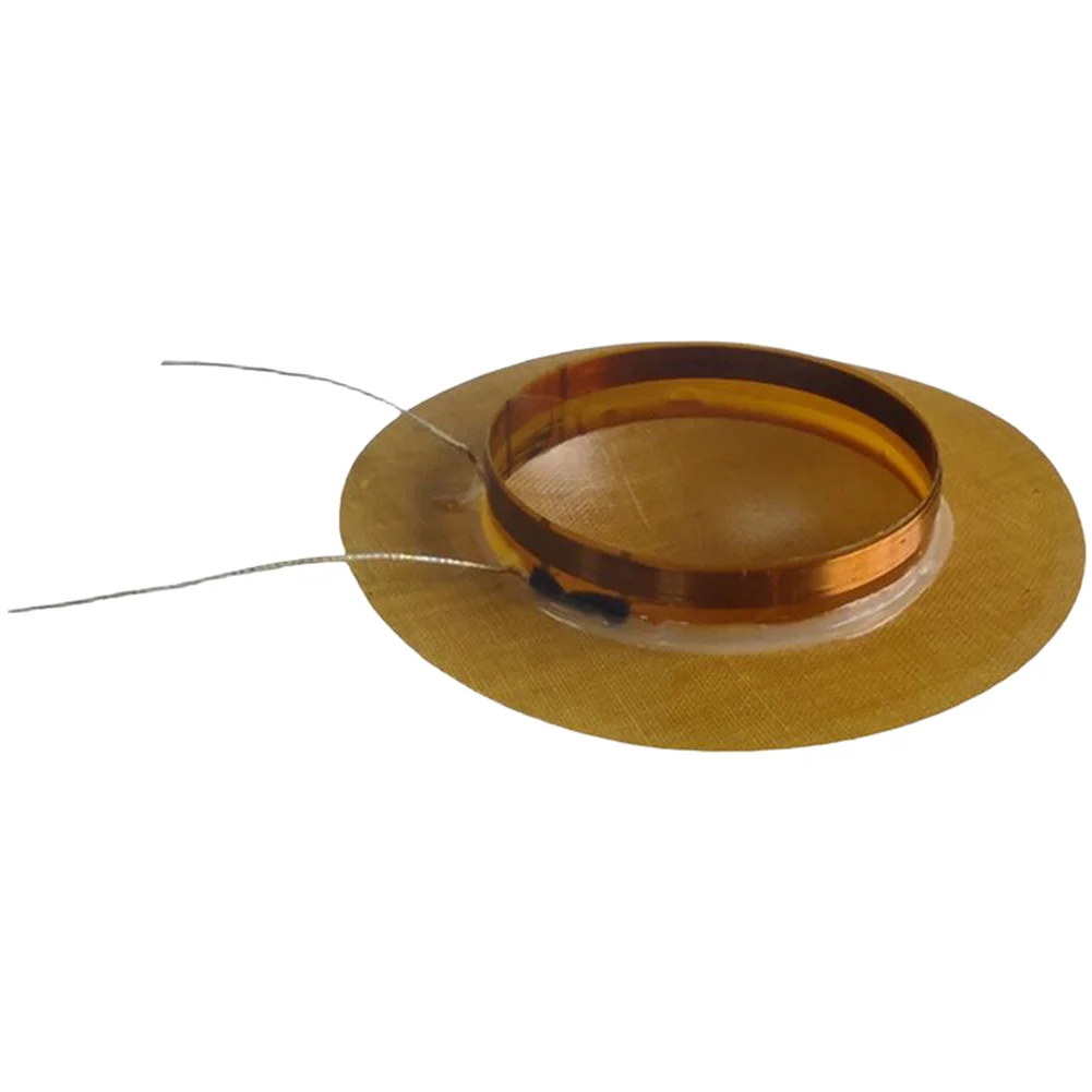 1 قطعة ملف صوتي مكبر الصوت يتميز بغشاء الراتنج 25.5 مللي متر لصوت ثلاثي واضح ومفصل في تطبيقات الصوت