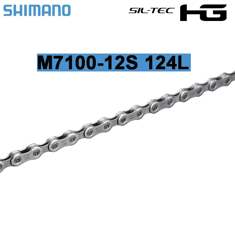 Shimano DEORE SLX DEORE XT M6100/M7100/M8100 12S chain 120L/124L 12S MTB/Road bike chain quick for HG/MS/XD Cassette 12S Chain