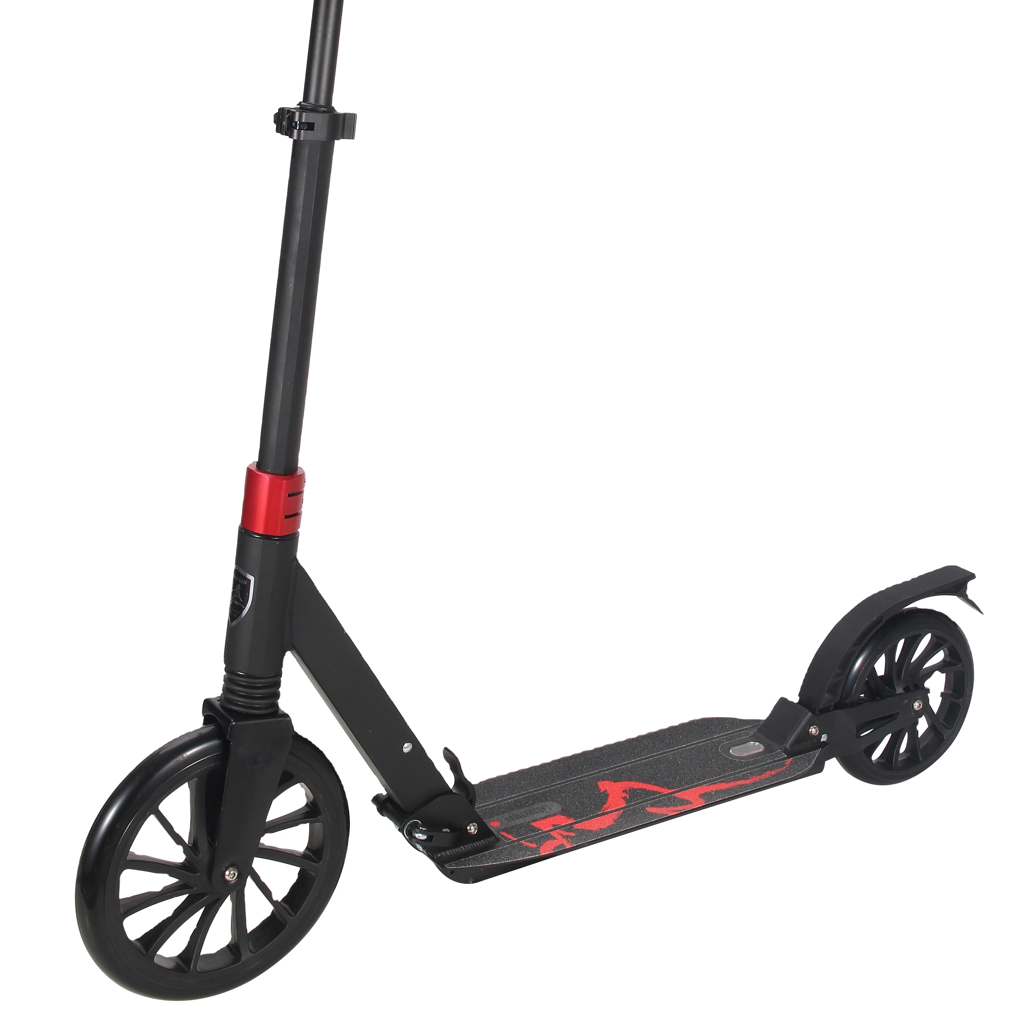 

STLF High Quality Urban Scooter 2 Big 250/200MM Wheel Foot Adult Kick Folding Scooter
