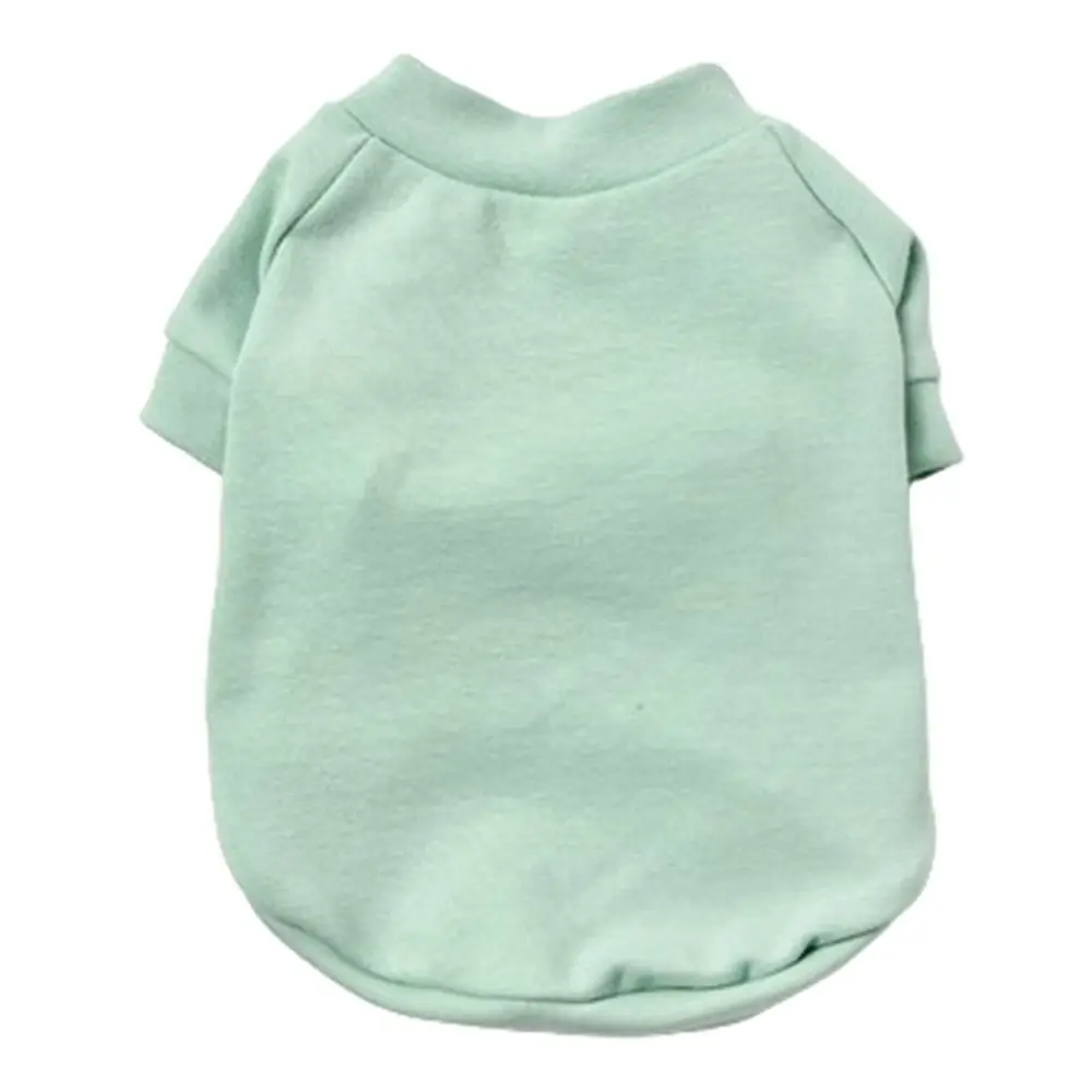 

Solid Color Dog Hoodies Simple Style Sweatshirt Dogs Clothes Sweatshirt Coats Breathable Pet Pullover Sweater Chihuahua