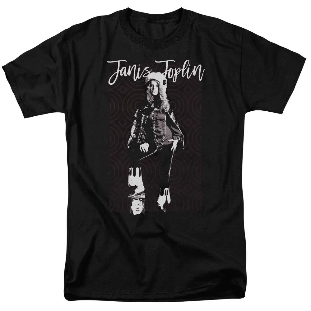 Janis Joplin Minimal J Logo Slim Fit Mens T-Shirt