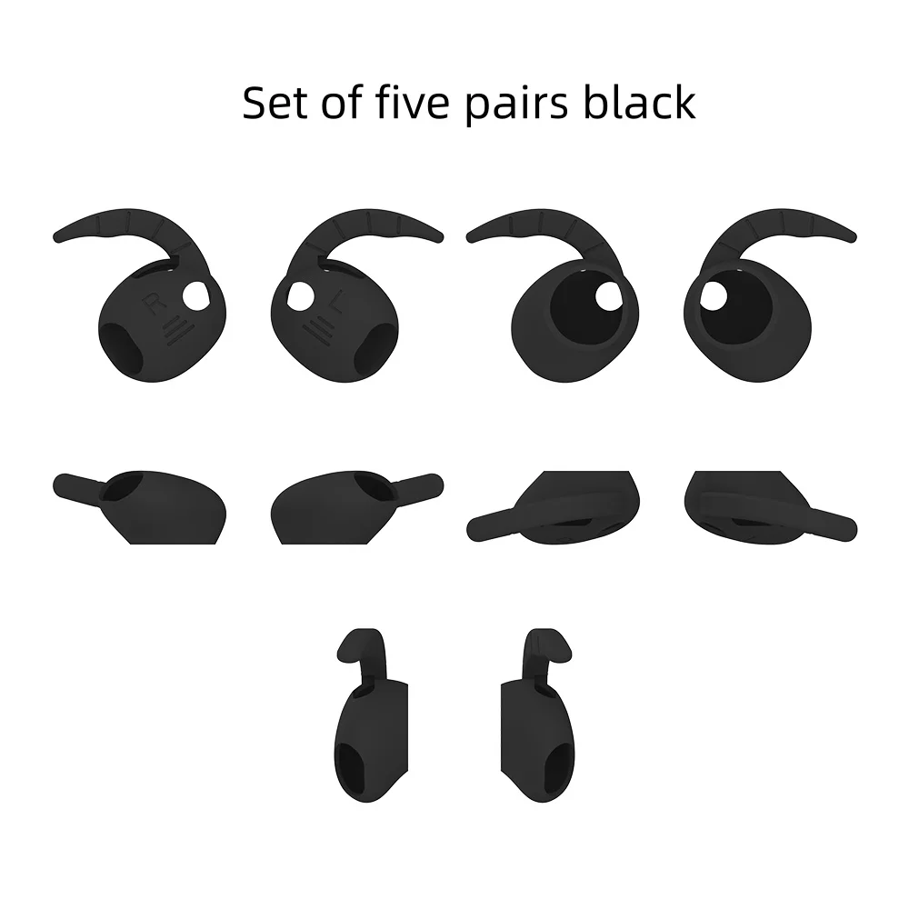 

Suitable for Samsung Galaxy Buds 4 Earbuds Silicone Anti-Slip Ear Hooks 5 piece set